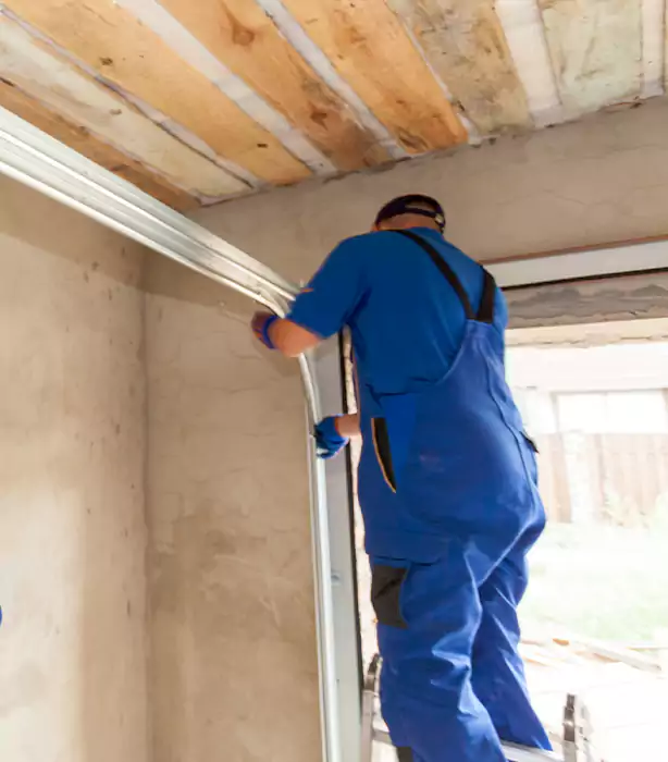 Garage Door Rail Replacement Paradise