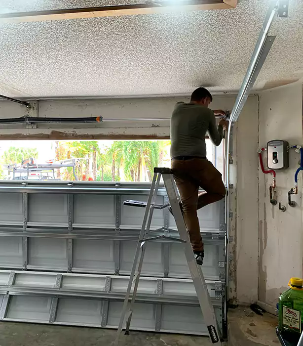 Garage Door Track Replacement Paradise