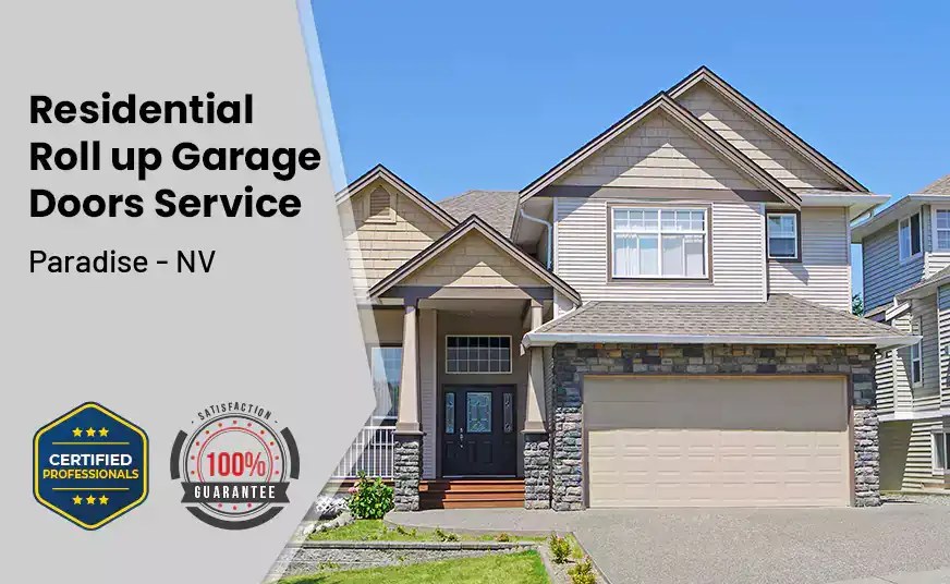 Residential Roll Up Garage Door Paradise - NV